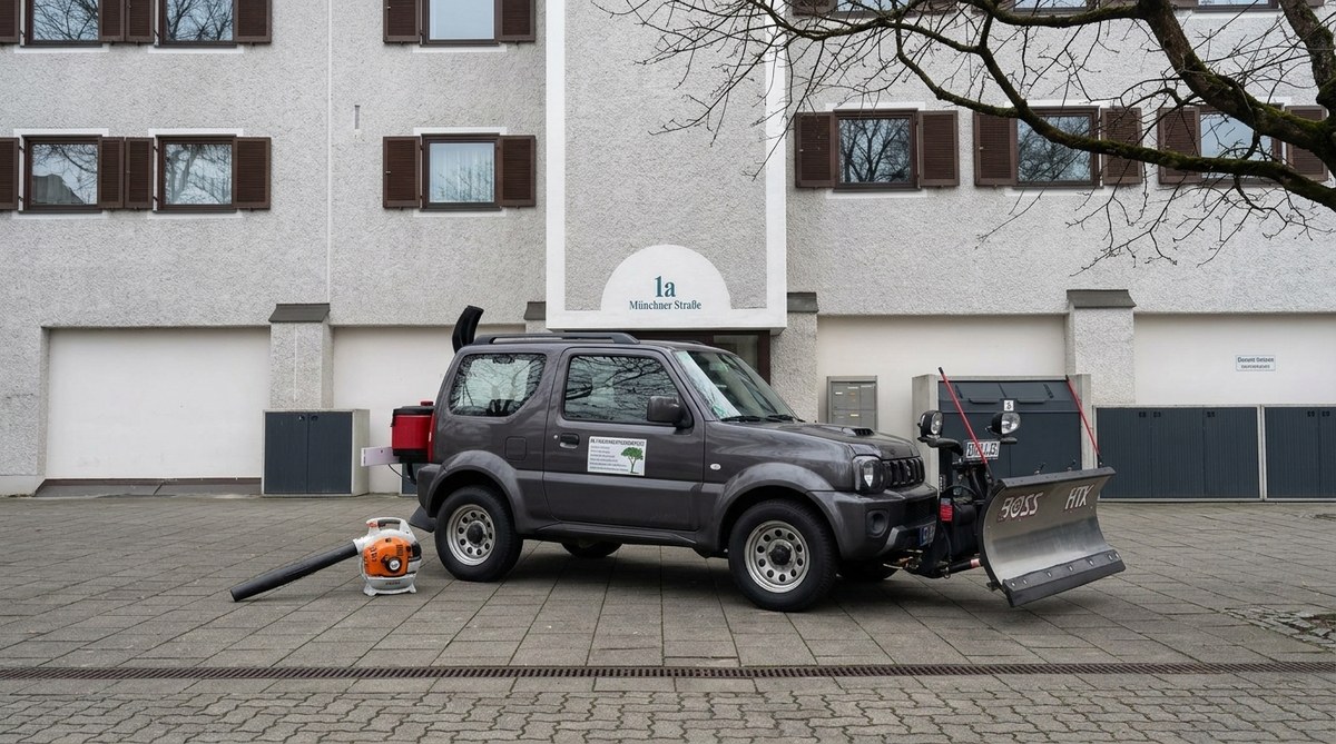 Fahrzeugreinigung im Winter